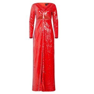 Bria Cutout Sequin Evening Gown